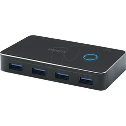 LINDY 43387 - USB 3.0 2x4 Matrix, 6x A