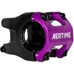 AERTIME Vorbau Jarvis | 31,8 mm | 35 mm Länge | Black / Ultraviolet