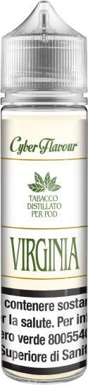 Cyber Flavour Virginia Tabacco Distillato For Pod Liquido Shot 20ml
