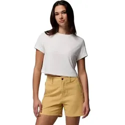 COLUMBIA Damen Shirt Parsons Point SS Tee, Größe M in Weiß Weiß