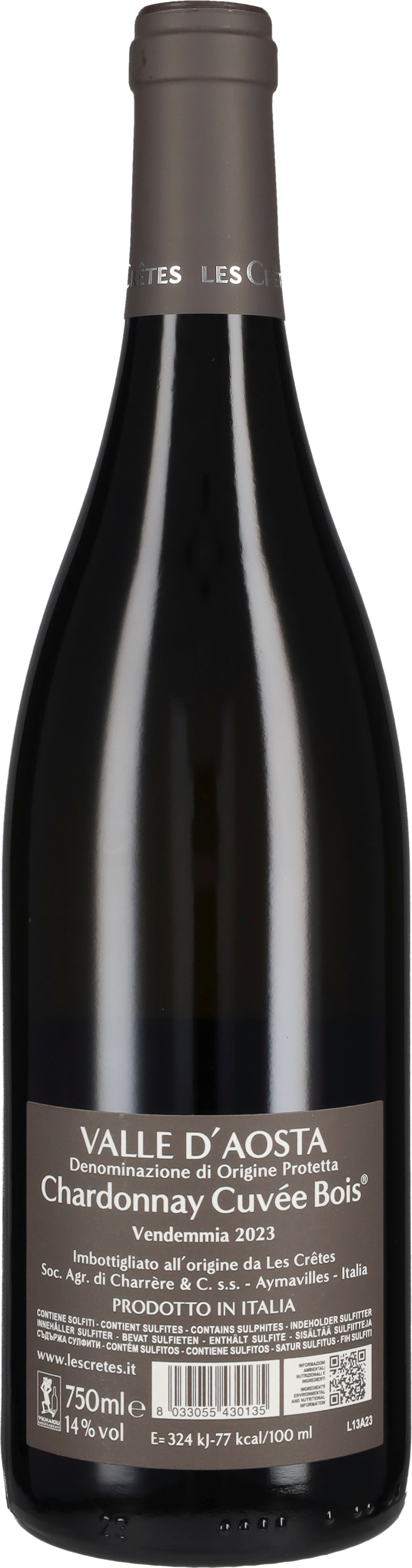 Chardonnay 'Cuvée Bois' Les Cretes 2023