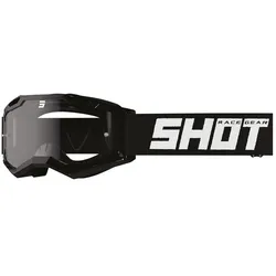 Shot, Sportbrille, ASSAULT 2.0 ENDURO SOLID MX-Brille schwarz (Schwarz), Schwarz