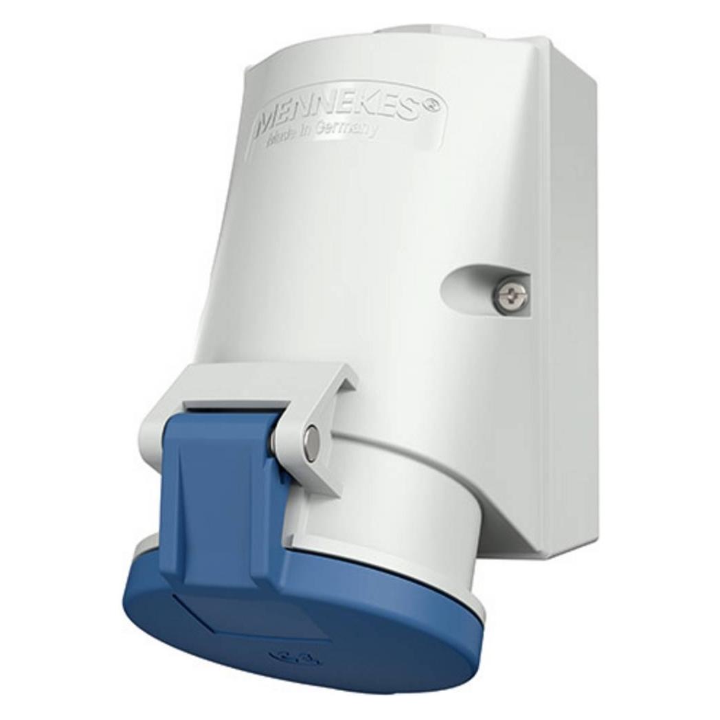 Mennekes MEN 1861 32A5P 9H230V Wanddose TwinCONTACT IP44 (1861)