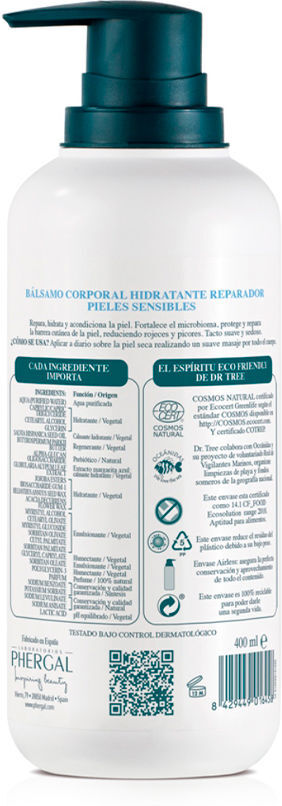 Dr. Tree Balsamo Corpo Idratante Riparatore 400 ml
