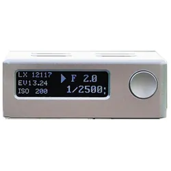 KM-02 dig.Belichtungsmesser silber Light Meter