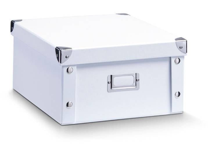 Aufbewahrungsbox ZELLER PRESENT, weiss (weiß), Pappe, Aufbewahrungsboxen, Aufbewahrungsbox, Breite 31 cm (2 Stck.)