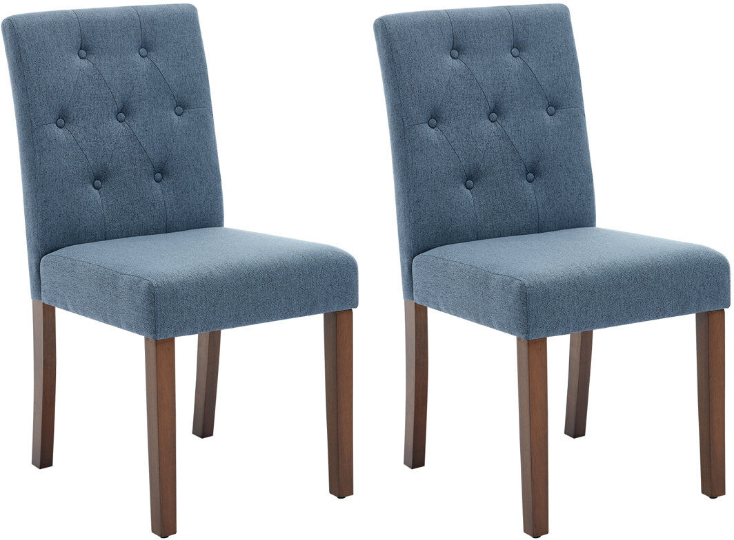 17 Stories Cantilever Chair Blue 47cm H X 29cm W X 90cm D