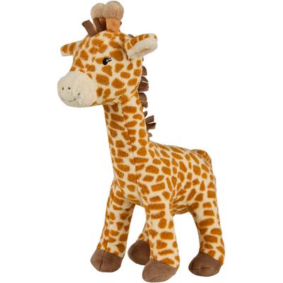 Kuscheltier STERNTALER "Giraffe Kaya, L", braun (goldbraun), Plüschfiguren, KinderH:33cm, Baumwolle, Polyester, Kuscheltier, mit Rassel, H:33cm