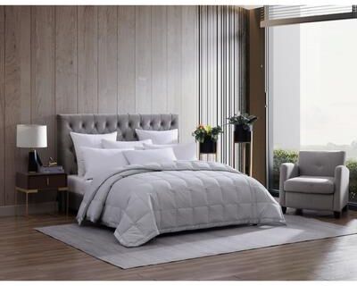 Serta Microfiber White Down Blanket