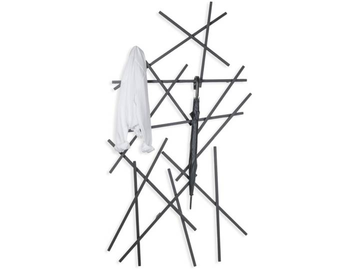Spinder Design Garderobe Hesta schwarz Stahl H 184 cm