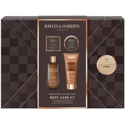Baylis & Harding, Beauty Geschenkset, Geschenkset Schwarzer Pfeffer & Ginseng Set von 4 Stück (Körperpflegeset)