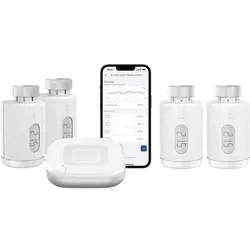 Homematic IP Starterkit Heizen, Thermostat, Weiss