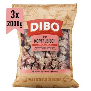 DIBO Frostfutter Kopffleisch 3x2 kg