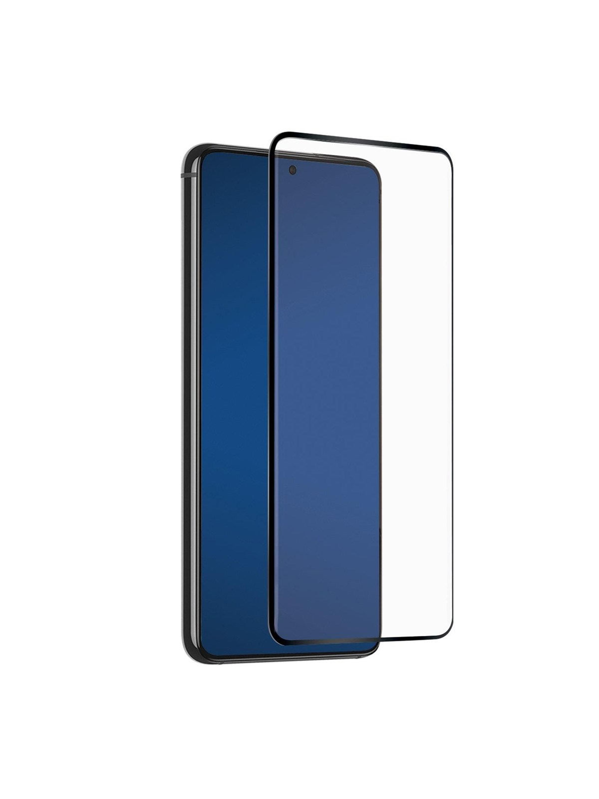 SBS Full Cover Glass Screen Protector for Samsung Galaxy S21 - Black edges