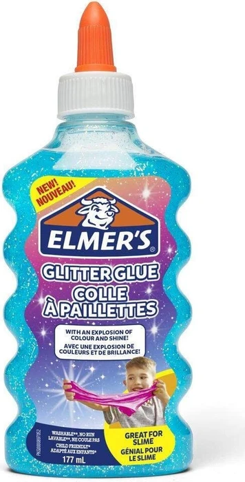 Elmer's Glitzerkleber 177ml blau