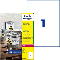 Avery, Etiketten, Wetterfeste Folien-Etiketten