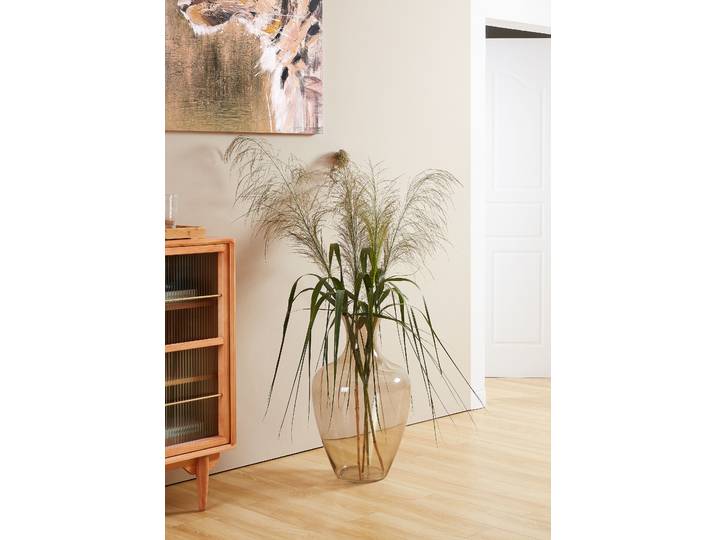 Vase Longkali Type A Ø 40cm Transparent/Marron