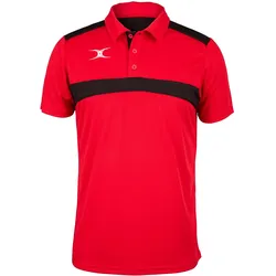Gilbert, Herren, Sportshirt, Photon (L), Rot, Schwarz