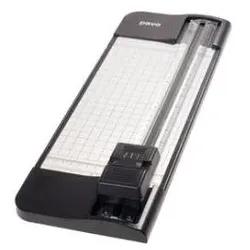 pavo Rollen-Schneidemaschine Multicutter, DIN A4, schwarz Schneidleistung: 6 Blatt, Schnittlänge: 310 mm (6 Blätter, A4), Schneidemaschine, Schwarz