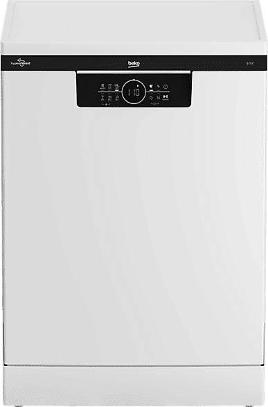 Lavavajillas - Beko BDFN26531W, 15 servicios, 6 programas, 60 cm, Tercera bandeja, SelfDry, Blanco