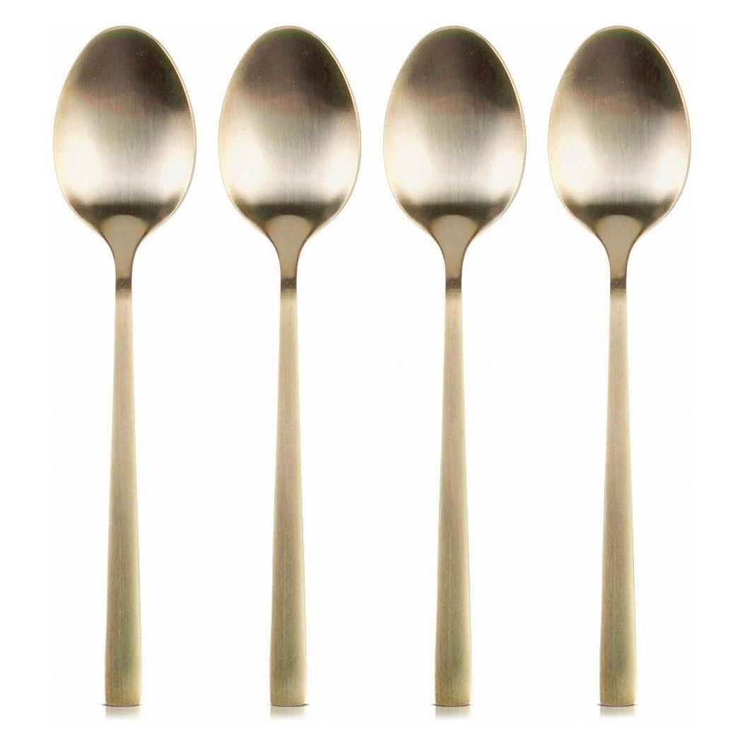 Get-it Tee-Löffel-Set aus Edelstahl (4 Stk., Besteck Set) (60616769)