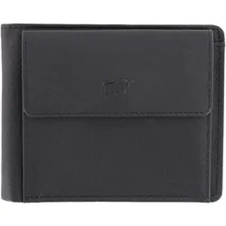Braun Büffel Querbörse Herren Arizona RFID Dollarclip schwarz - 9