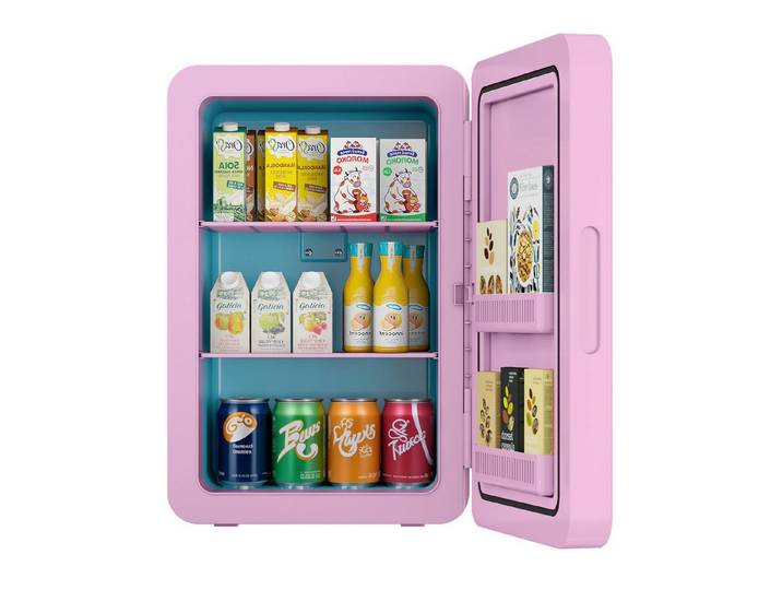 Rebonique Table Top Kühlschrank AQ-22L, 22L Mini Kühlschrank, Min: 17°C unter Umgebungstemperatur/Max: 65°C