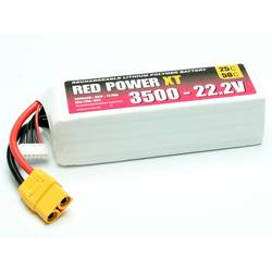 Red Power Modellbau-Akkupack (LiPo) 22.2 V 3500 mAh Zellen-Zahl: 6 Softcase XT90 15431