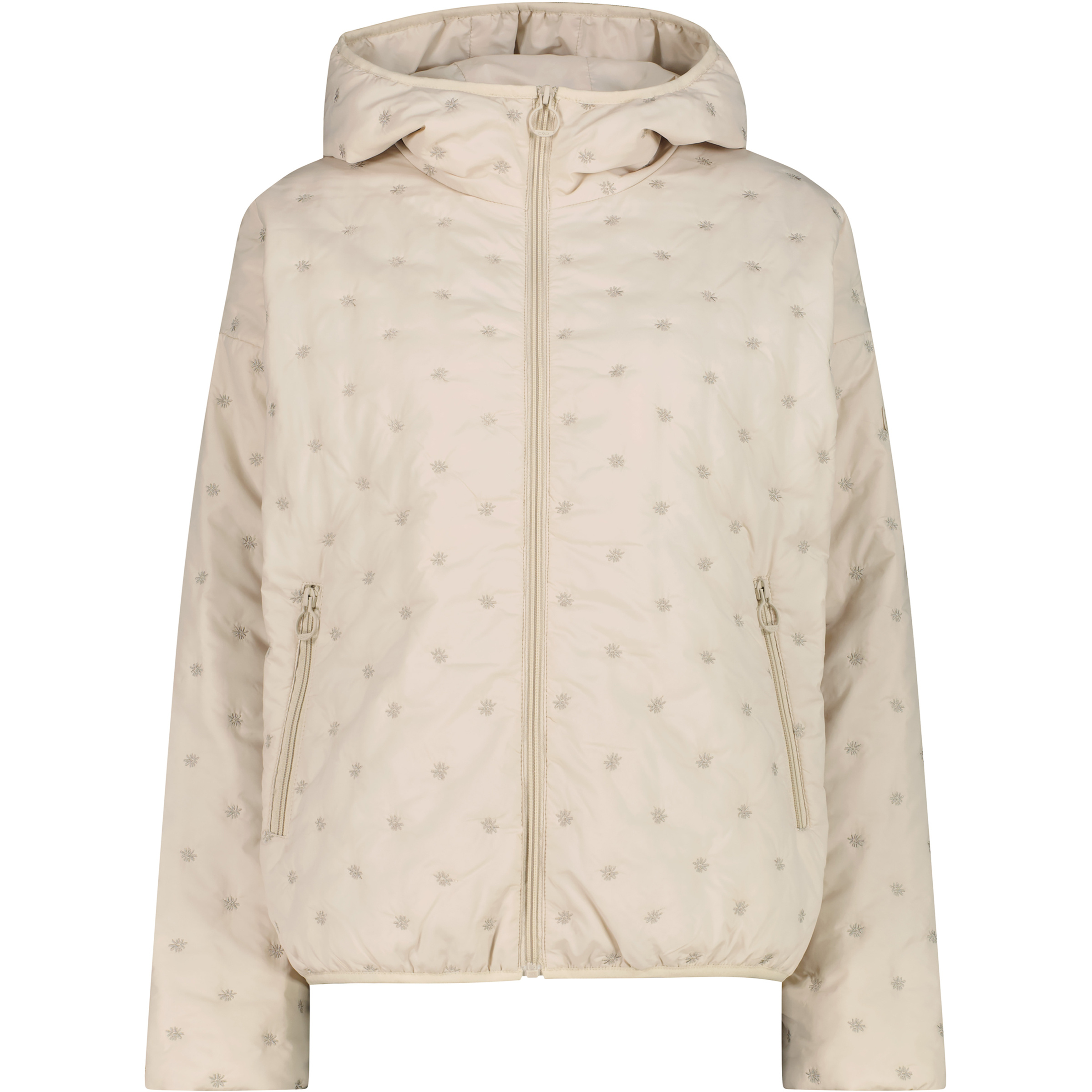 CMP Damen Isolationsjacke beige Größe XXL Lifestyle Wasserabweisend