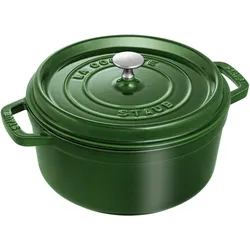 Staub Cocotte, Pfanne + Kochtopf, Grün