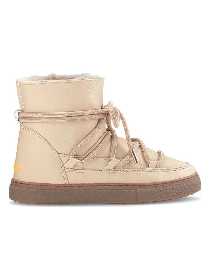 INUIKII Winterboots "Abaca" in Beige - 36