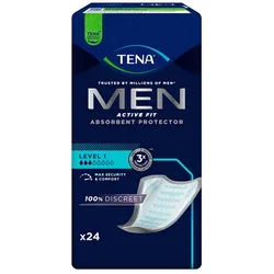 TENA MEN Active Fit Level 1 Inkontinenz Einlagen 24 St