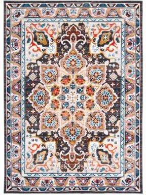 SAFAVIEH Riviera Machine Washable Slip Resistant Harriette Oriental Rug