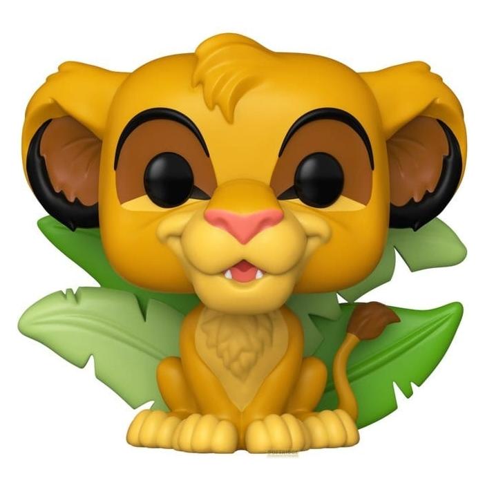 Funko POP! Disney Le Roi Lion Simba with Leaves Exclusive (66222)