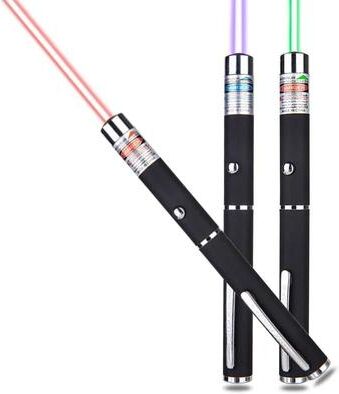 Multicon Wholesale Hub Laser Pointer Pen Green, Blue, Red Light, Visible Beam For Pets & Presentations Laser Pointer Pen Green, Blue, Red Light, Visible Beam For Pets & Presentations