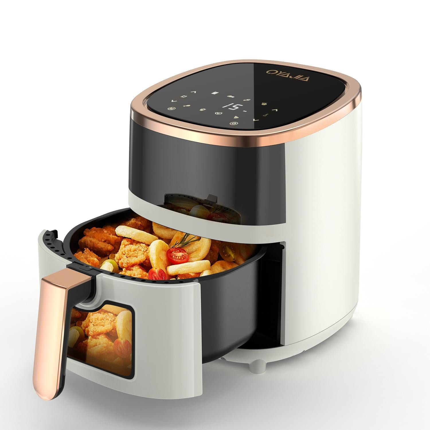 PLAXSOON XXL Airfryer multifunctionele heteluchtfriteuse 6L