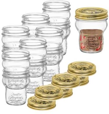 Bormioli Rocco Quattro Stagioni Stacking Jar Set