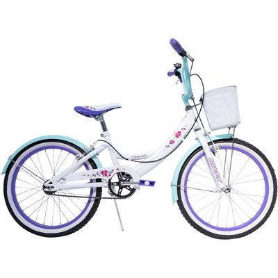 Jugendfahrrad HUFFY "Huffy Girly Girl 20-Zoll Weiß" Gr. 27, weiß, Fahrräder, Kinder, 27cm, 20 Zoll (50,80cm) hinten: 20 Zoll (50,80cm)