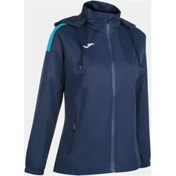 JOMA Trivor Regenjacke Mädchen 342 - marineblau/türkis 164