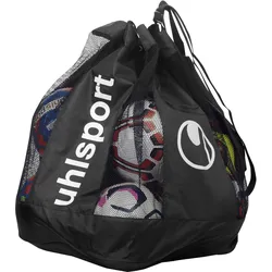 Uhlsport Ballbag (12 Balls) | Ballsack Schwarz NOSIZE