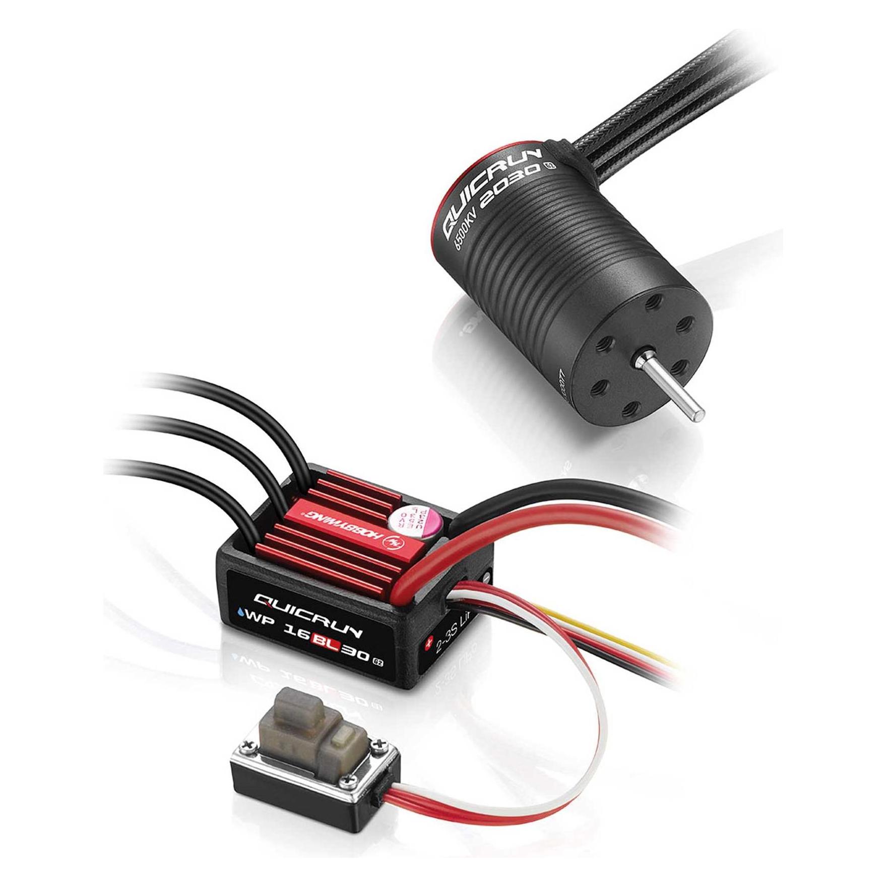 Hobbywing Combo WP16BL30 G2 mit 2030SL-6500kV-G2 (HW38030005)