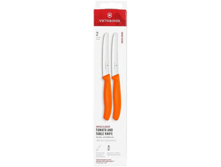Victorinox Messer mit Wellen 11cm 2 Stück