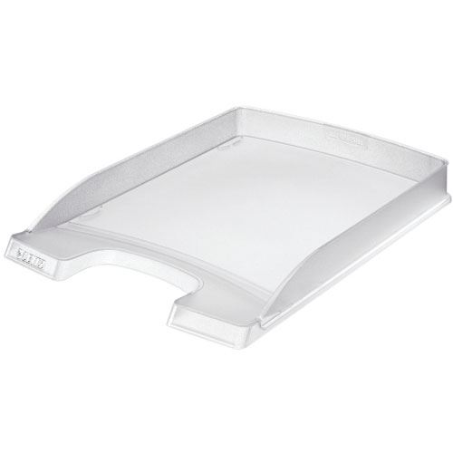 Leitz Briefablage Plus Flach, DIN A4, Polystyrol, frost