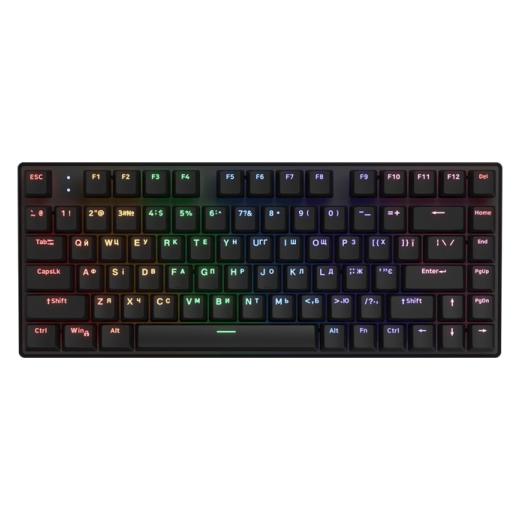 Hator HTK275UA Icefall Mecha Rainbow 82 Bezvadu Spelu klaviatura ENG/UA/RU (Eng. Int., Kabelgebunden, Kabellos) (HTK275UA)