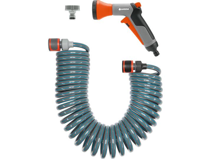 Gardena Spiralschlauch-Set-Aktion mit Brause 10 m