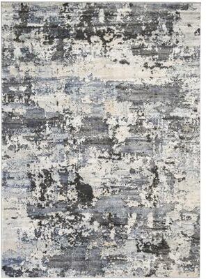 Mayberry Rug Firenze Blissful Blue Modern Abstract Area Rug