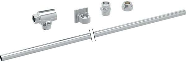Geberit AquaClean kit de raccordement d'eau 147034001 pour réservoirs en saillie, pour accessoires de toilettes