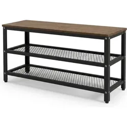Relaxdays, Schuhschrank, Schuhbank (100 x 30 x 45 cm)