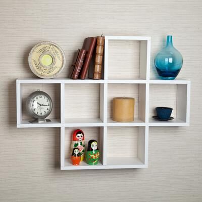 Danya B. Cubby Laminated Veneer Shelving Unit
