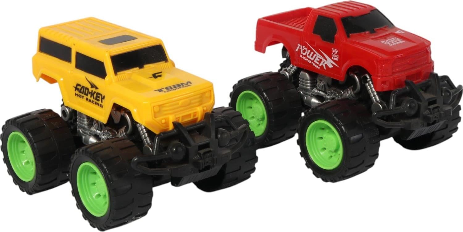 Goliat Set met 2 auto's